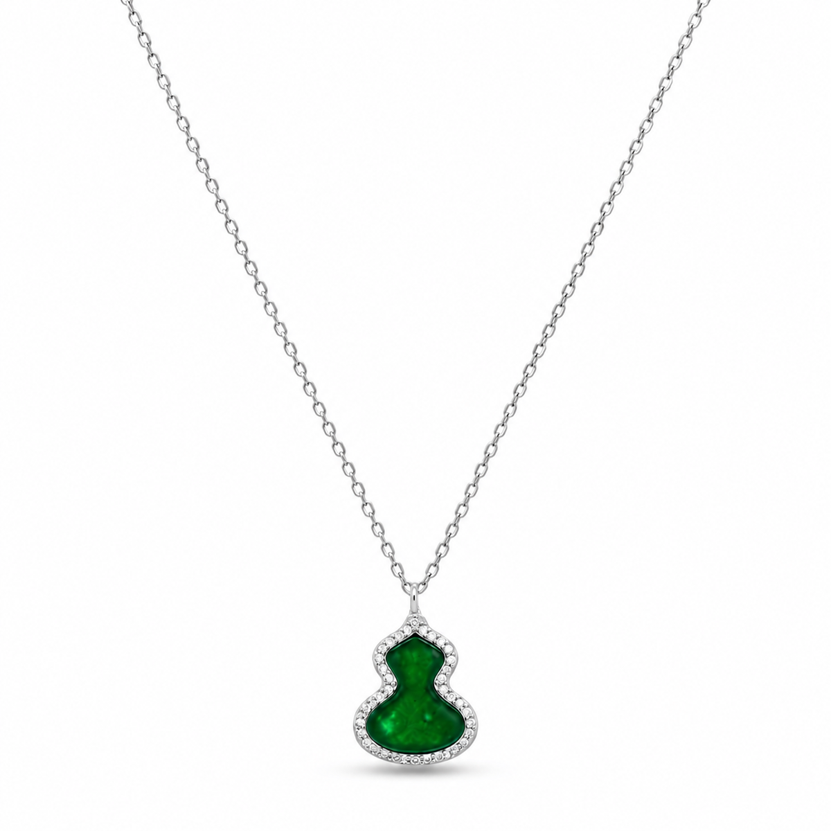 925 Sterling Silver Guitar Pendant Necklace