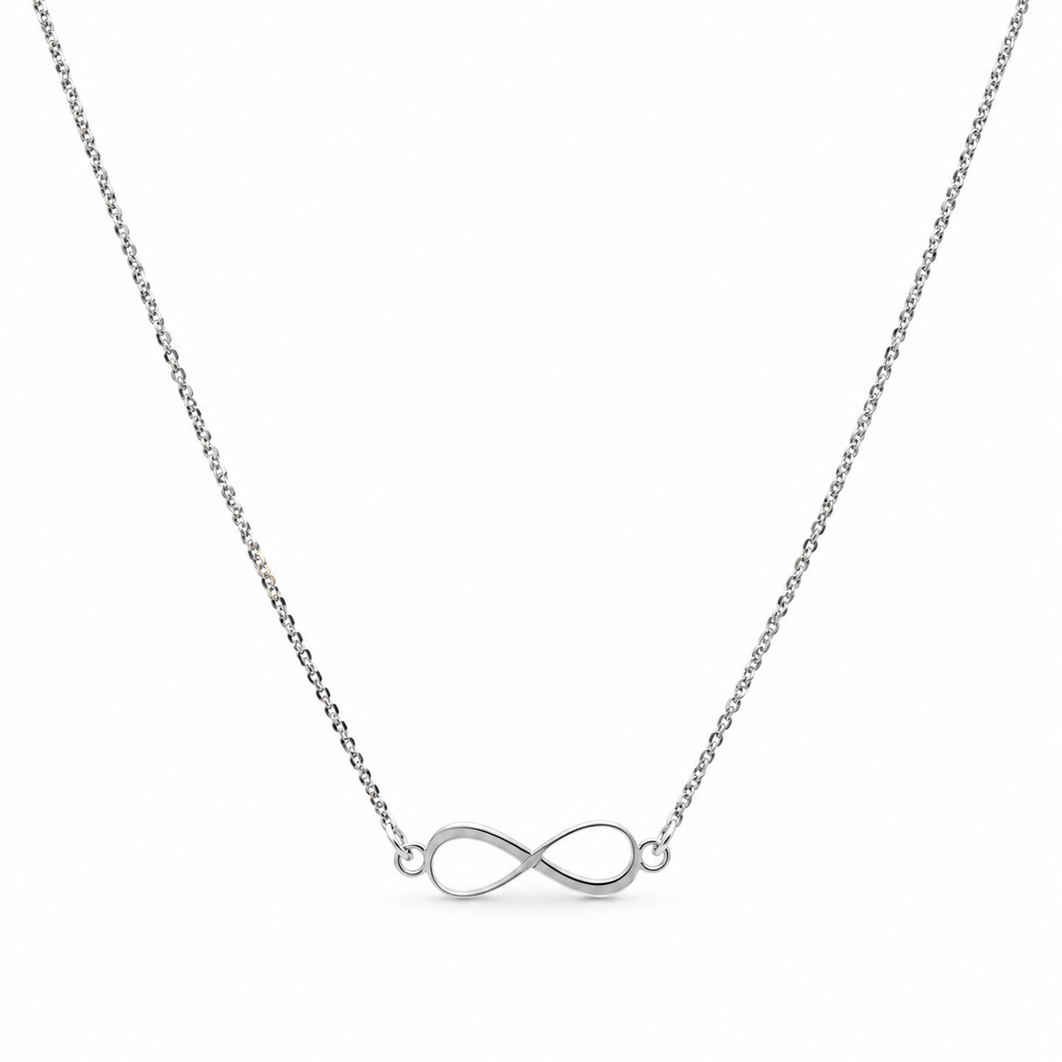 925 Sterling Silver Infinity Chain for Women