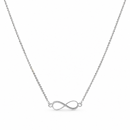 925 Sterling Silver Infinity Chain for Women