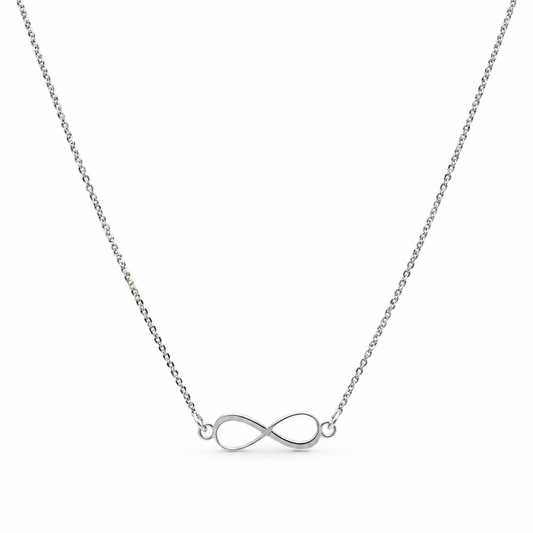 925 Sterling Silver Infinity Chain for Women