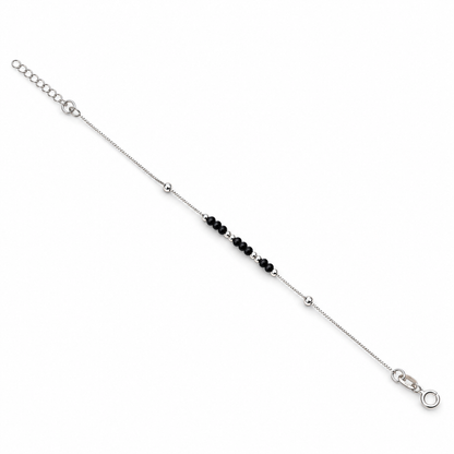 925 Sterling Silver Mangalsutra Cum Bracelet for Women