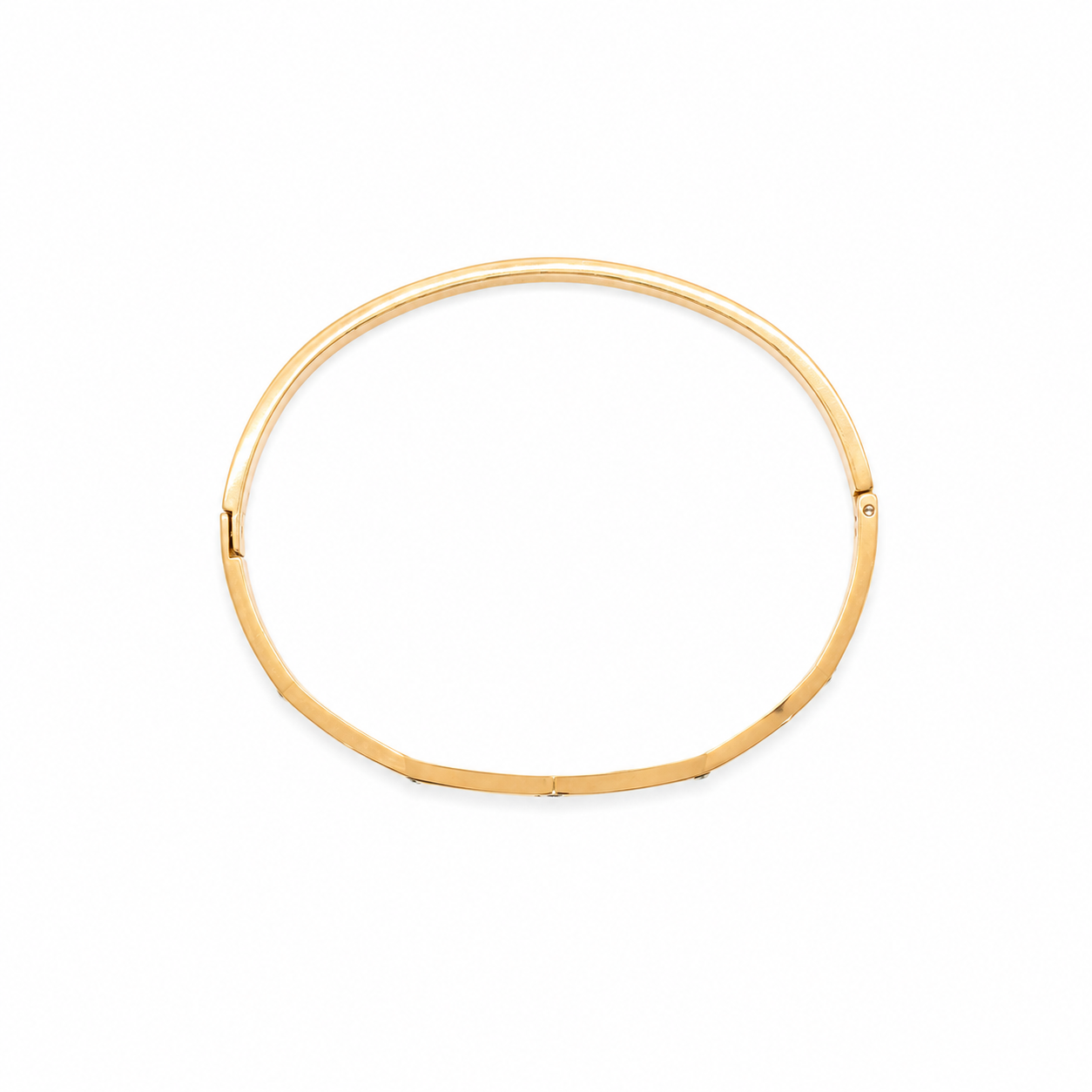 SIYA Jewel Gold-Tone Geometric Crystal Cuff Bracelet for Women Minimalist Elegance • Everyday Luxury • Premium Gift for Women