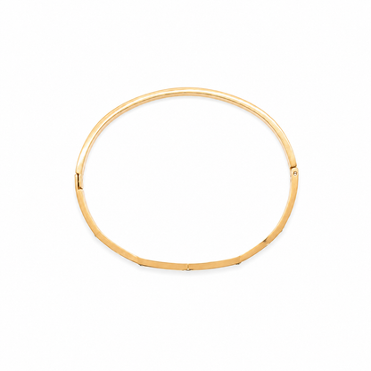 SIYA Jewel Gold-Tone Geometric Crystal Cuff Bracelet for Women Minimalist Elegance • Everyday Luxury • Premium Gift for Women
