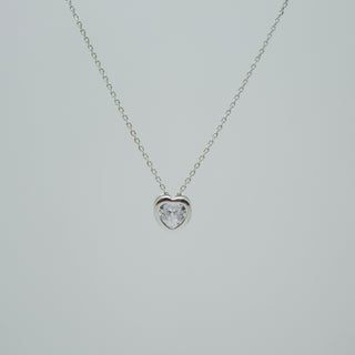 Siya Solitaire Heart Chain