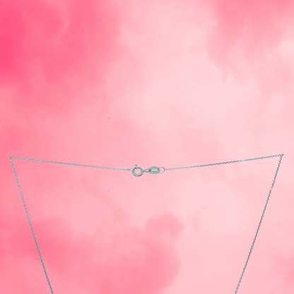 Siya Solitaire Heart Chain
