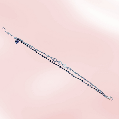 Siya Evileye Hand Bracelet Cum Mangalsutra