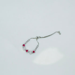 Siya Adjustable Heart Bracelet