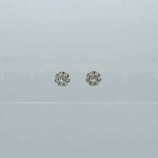 Siya Diamond Floral Earrings