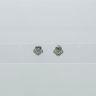 Siya Diamond Heart Earrings