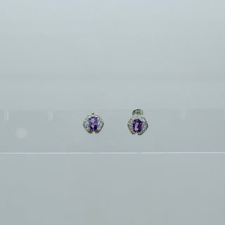 Siya Purple Stone Diamond Tops