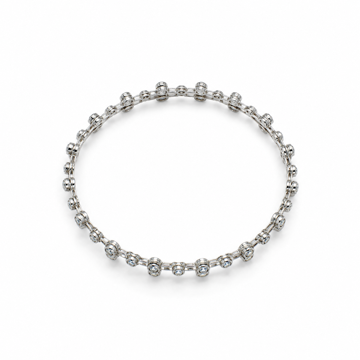 925 Sterling Silver Convertible Ring Cum Bracelet for Women – Crystal Embellished Statement Jewellery