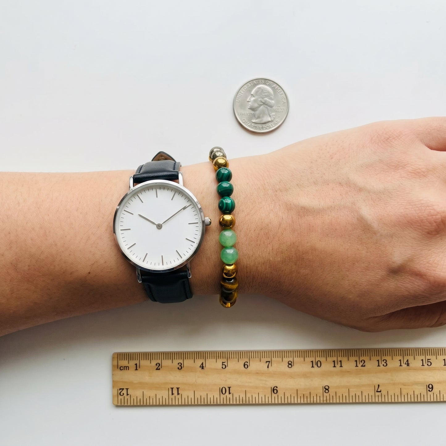 7 Crystal Energy Bracelet for Wealth, Luck, Protection & Positive Energy | Natural Healing Crystal Bracelet